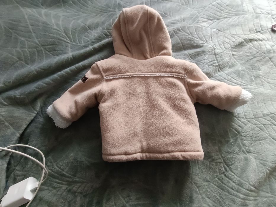 Kurtka kurteczka kożuszek chłopiec niemowlę 62 68 3-6mcy