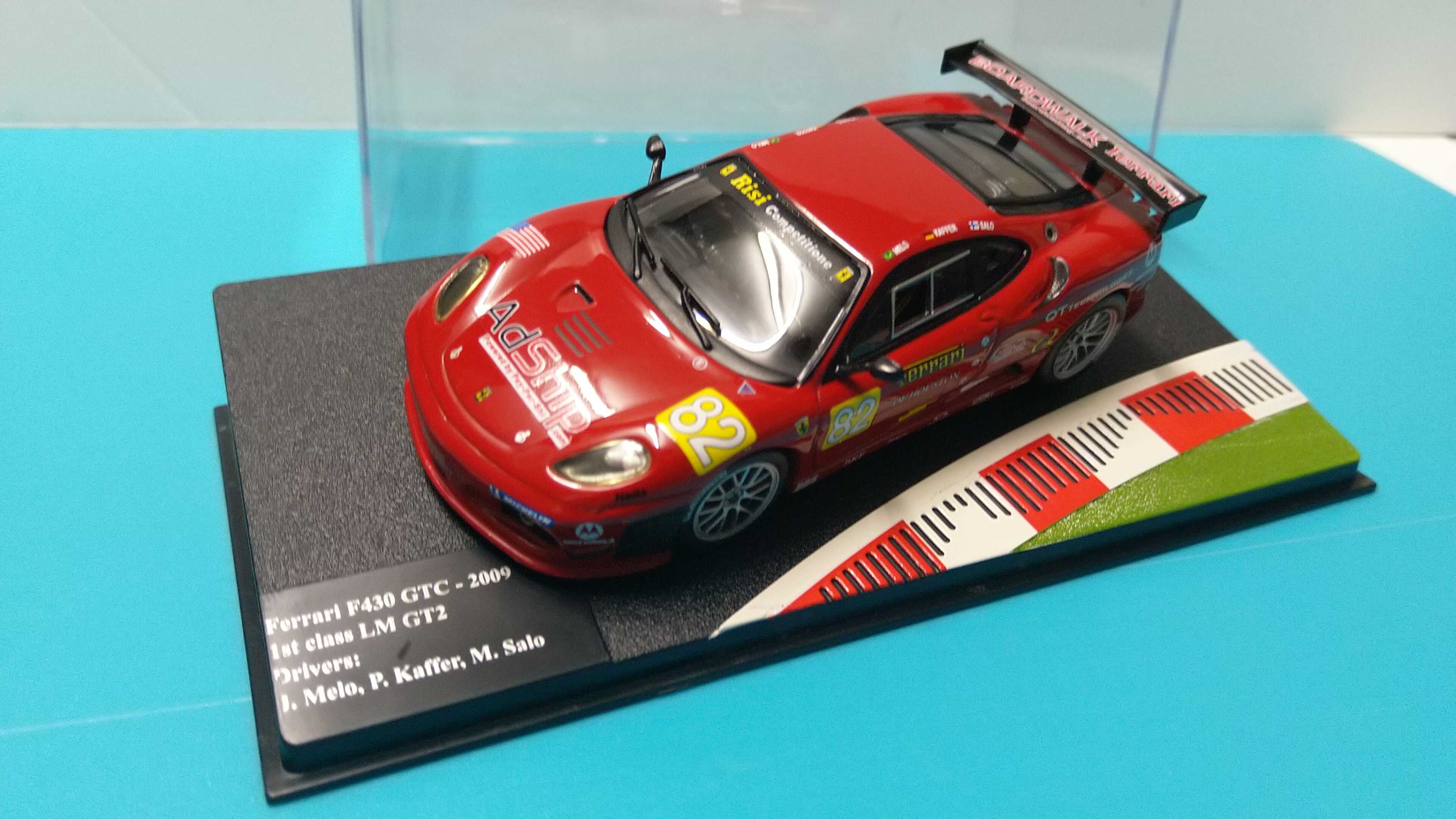 Ferrari F430 GTC #82: 24h LM 2009 (winner class LMGT2) Miniat esc 1/43