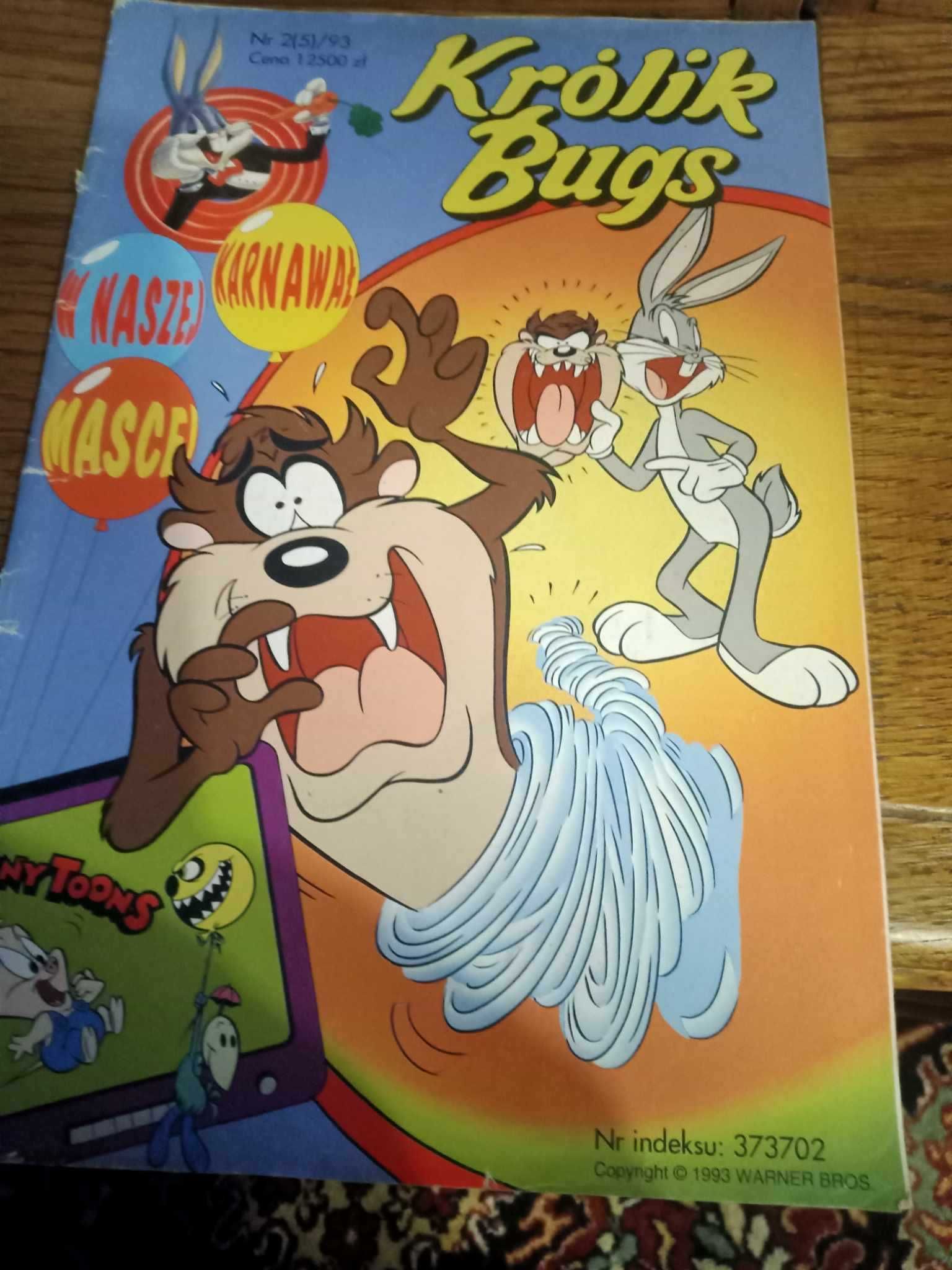 Komiks Królik Bugs od 1992 roku.