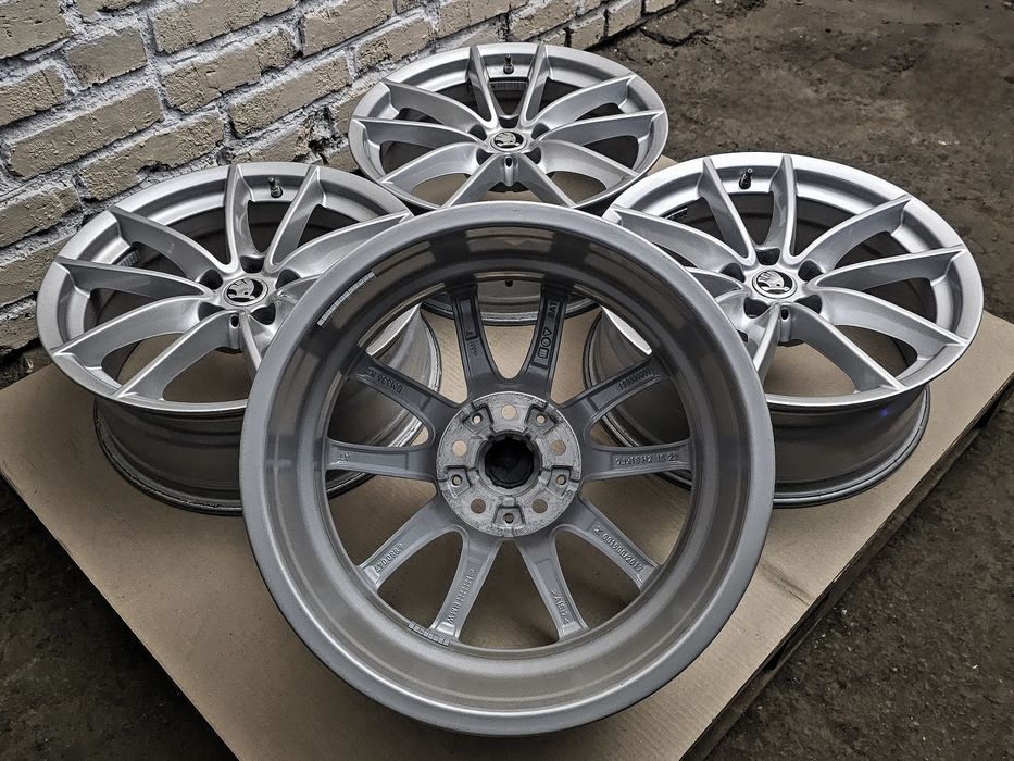 Диски R18 5x112 SKODA | Original | Germany | Audi/VW/Seat | Стан нових