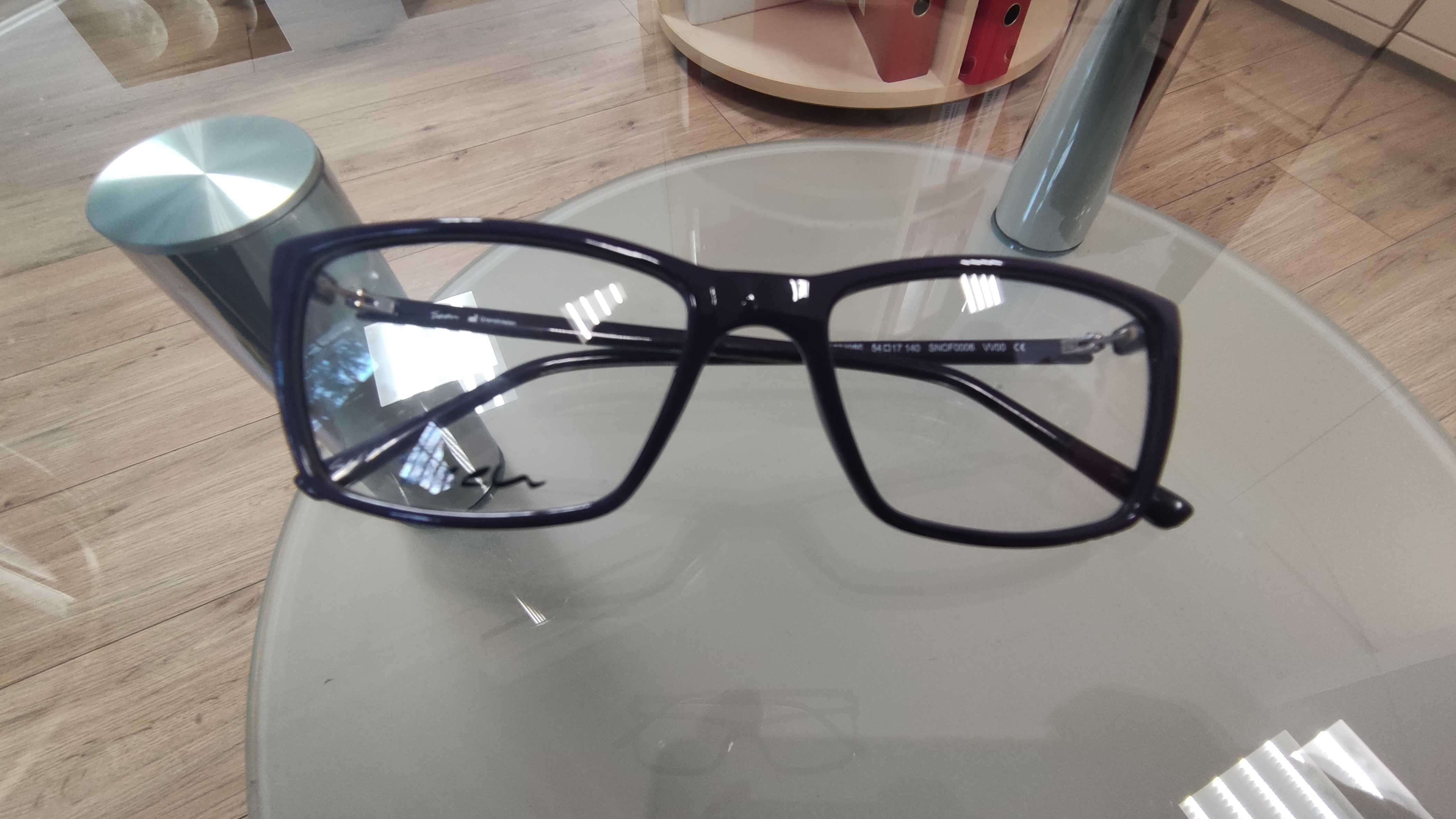 Oprawki, okulary, nowe, szkła zerówki, fioletowe, Vision Express