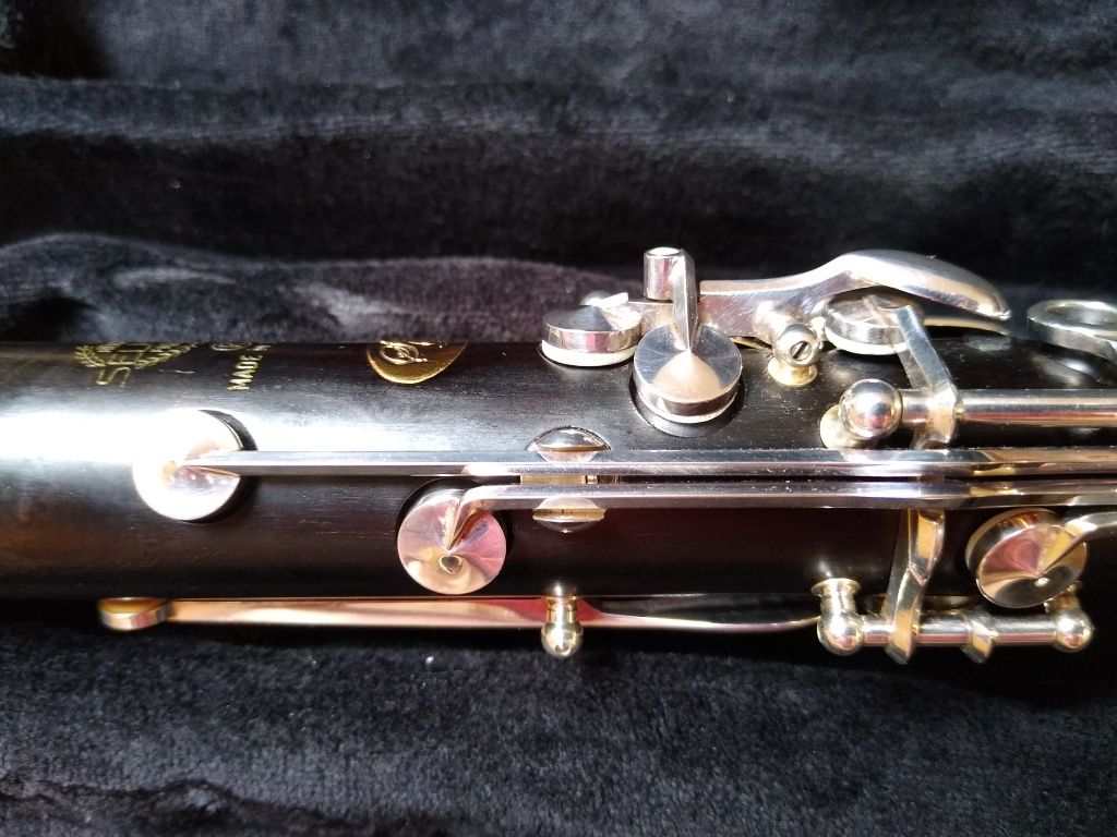 Komplet klarnet Selmer Signature in B,Saint Louis in A,idealne