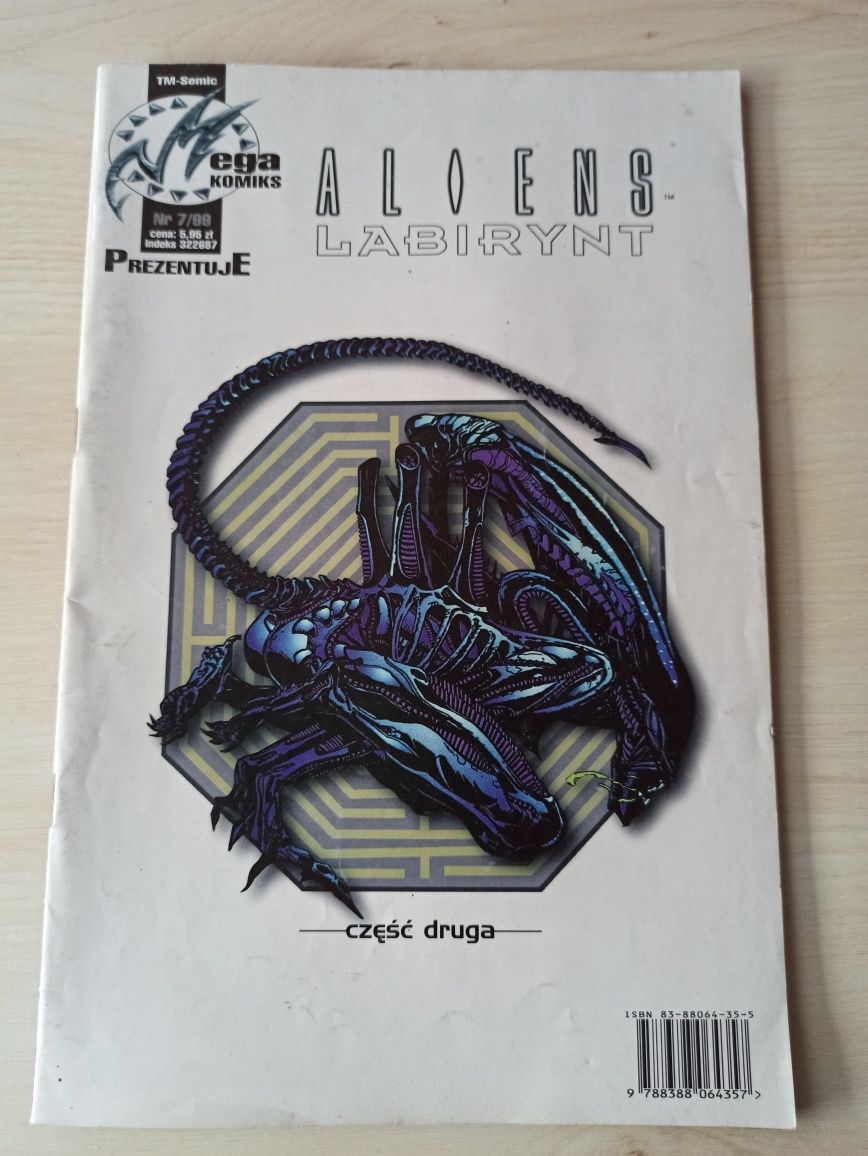 Mega Komiks Aliens Labirynt część druga nr 7/99