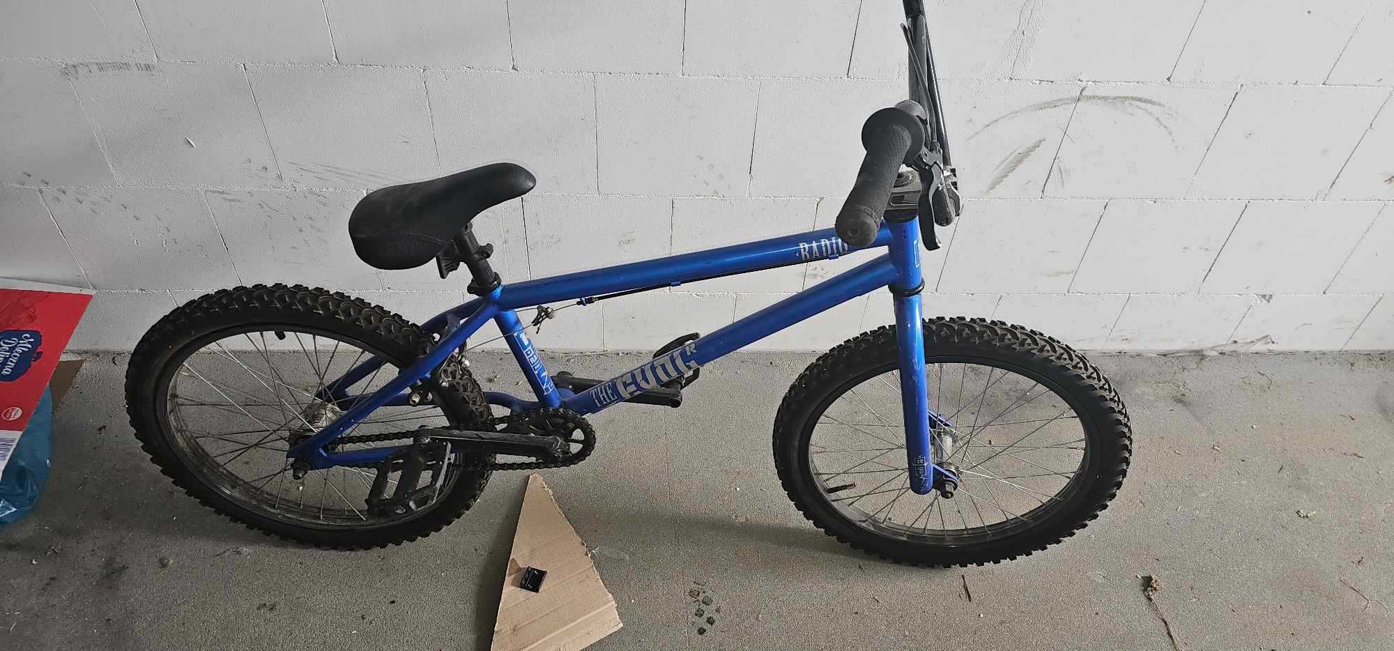 Rower BMX niebieski