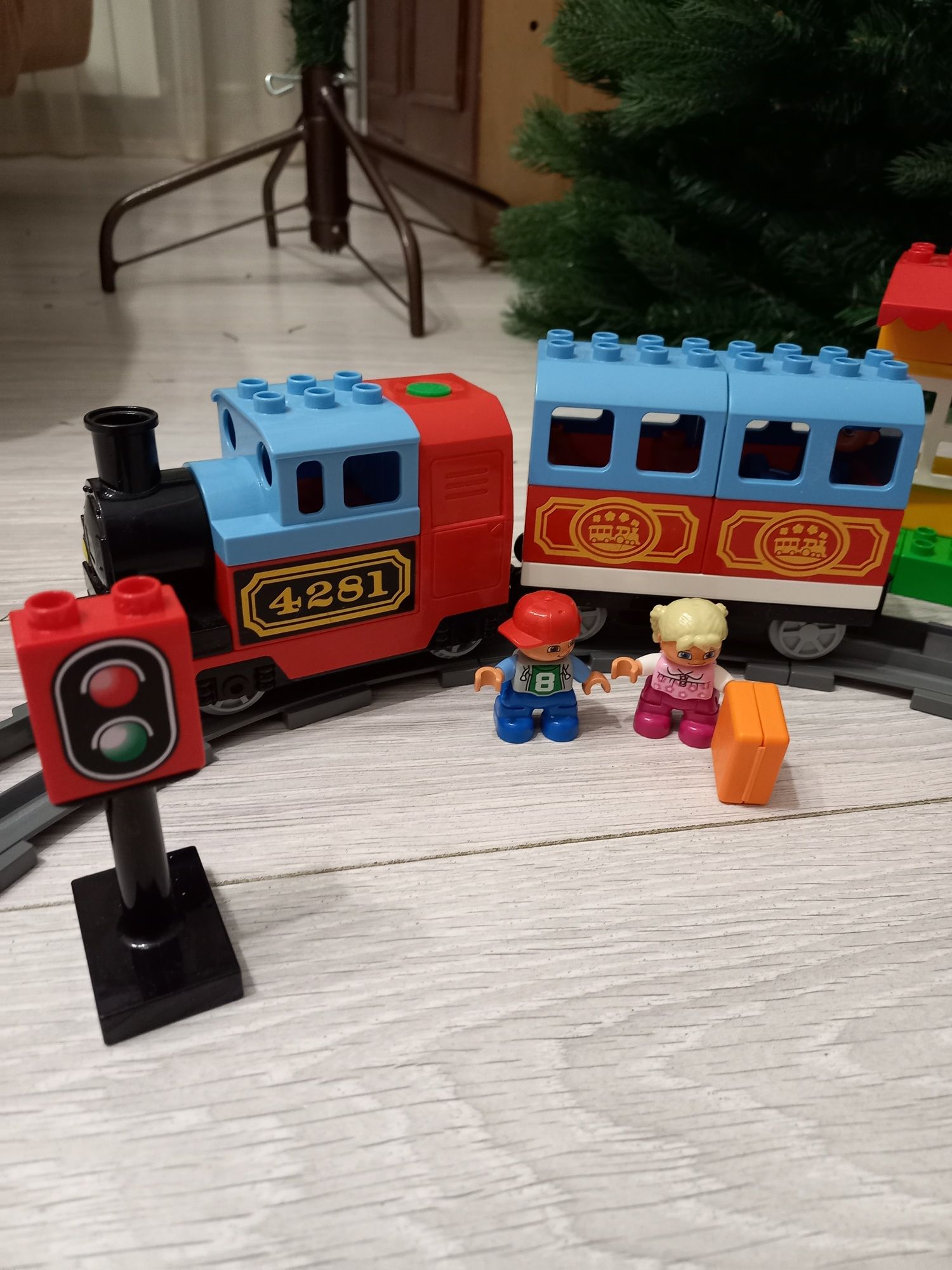 Lego duplo Мій перший потяг лего конструктор