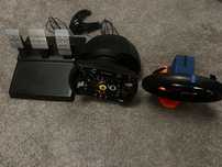 Thrustmaster T300RS GT + obrecz f1 Thrustmaste + stojak na obrecz