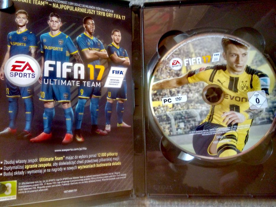 gra fifa 17pl na pc dvd