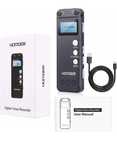 Dyktafon cyfrowy HOMDER 8GB MP3 USB