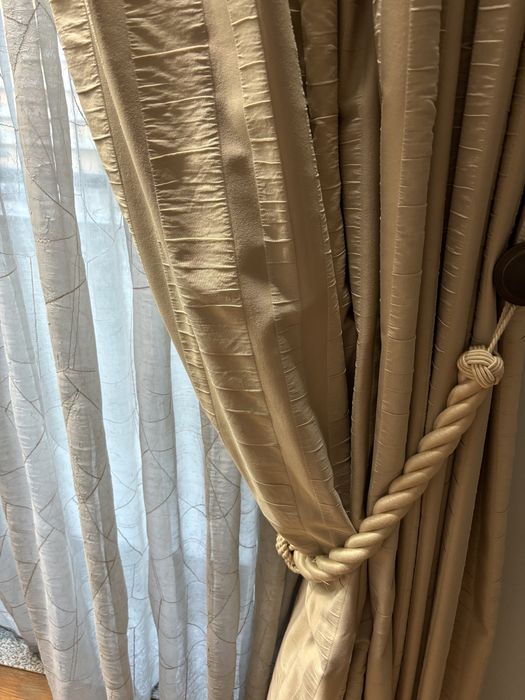 Reposteiros e cortinas em Onda