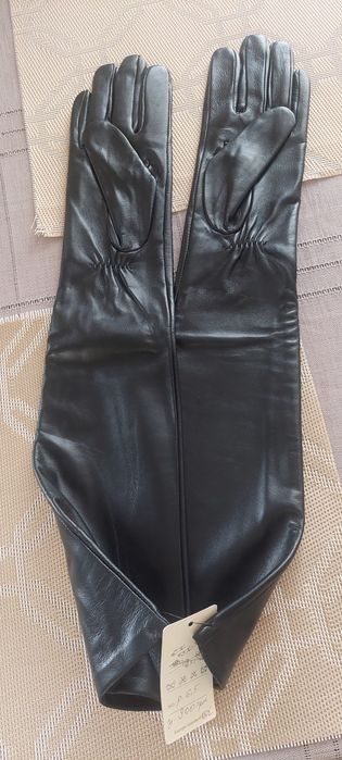 Шкiряні жіночі перчатки