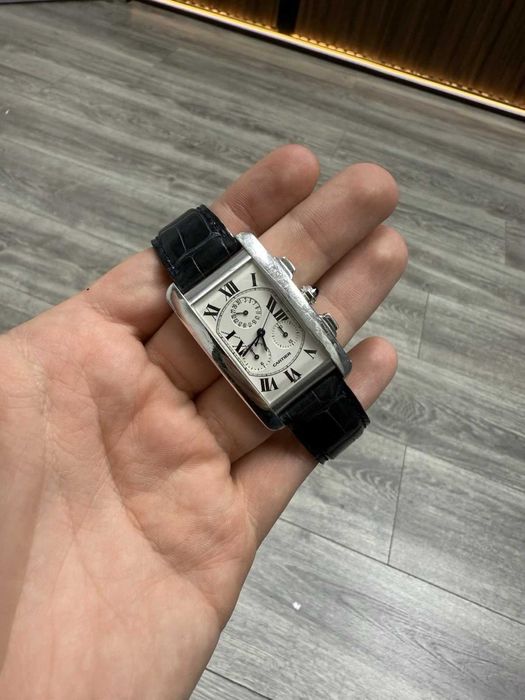 Relógio Cartier Americaine Tank Chronograph