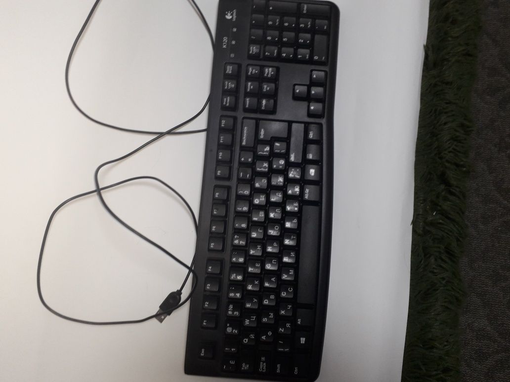 Продам клавіатуру logitech k120 з укр/рос розкладкою