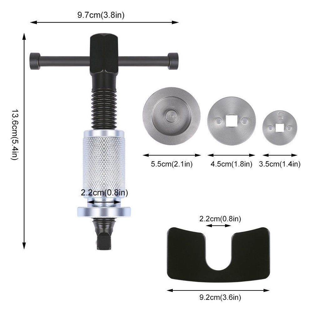 Kit ferramentas de redefinição de pistão de freio NOVO