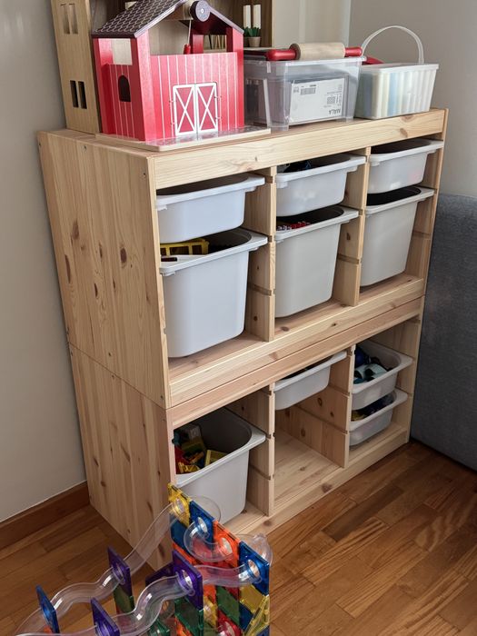Ikea Trofast pinho