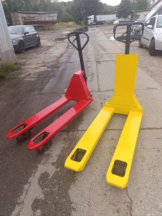 Wózek paletowy z waga 100%sprawny
