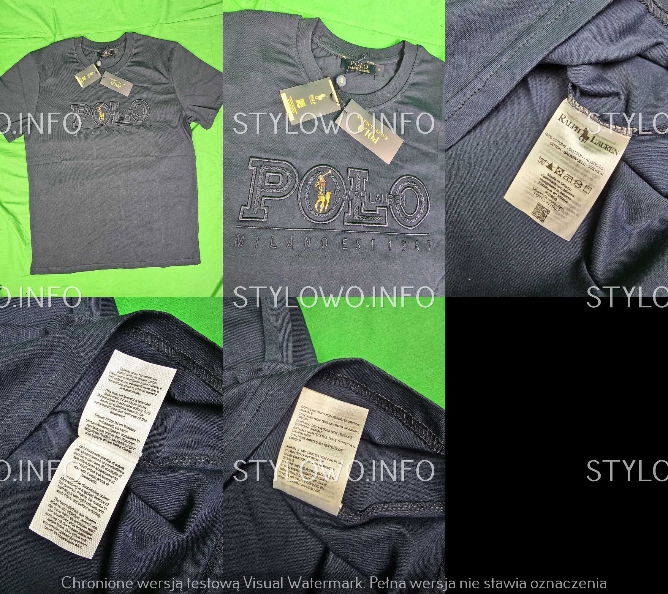 Koszulka męska t-shirt Armani Ralph Lauren koszulki