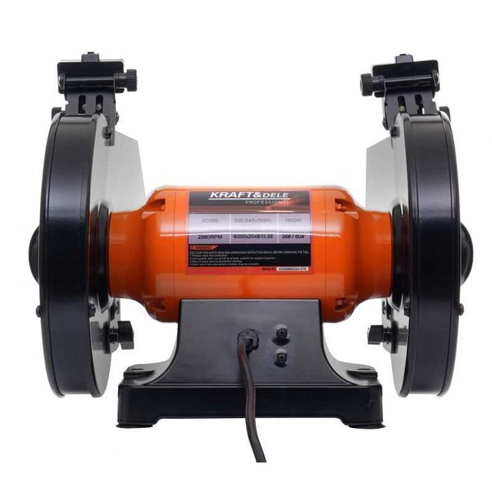 KRAFT&DELE Szlifierka Stołowa 1000w/1700w 200x20x15,88mm 2980rpm KD566