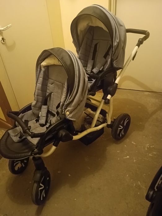 Wózek bliźniaczy, rok po roku, bebetto 42