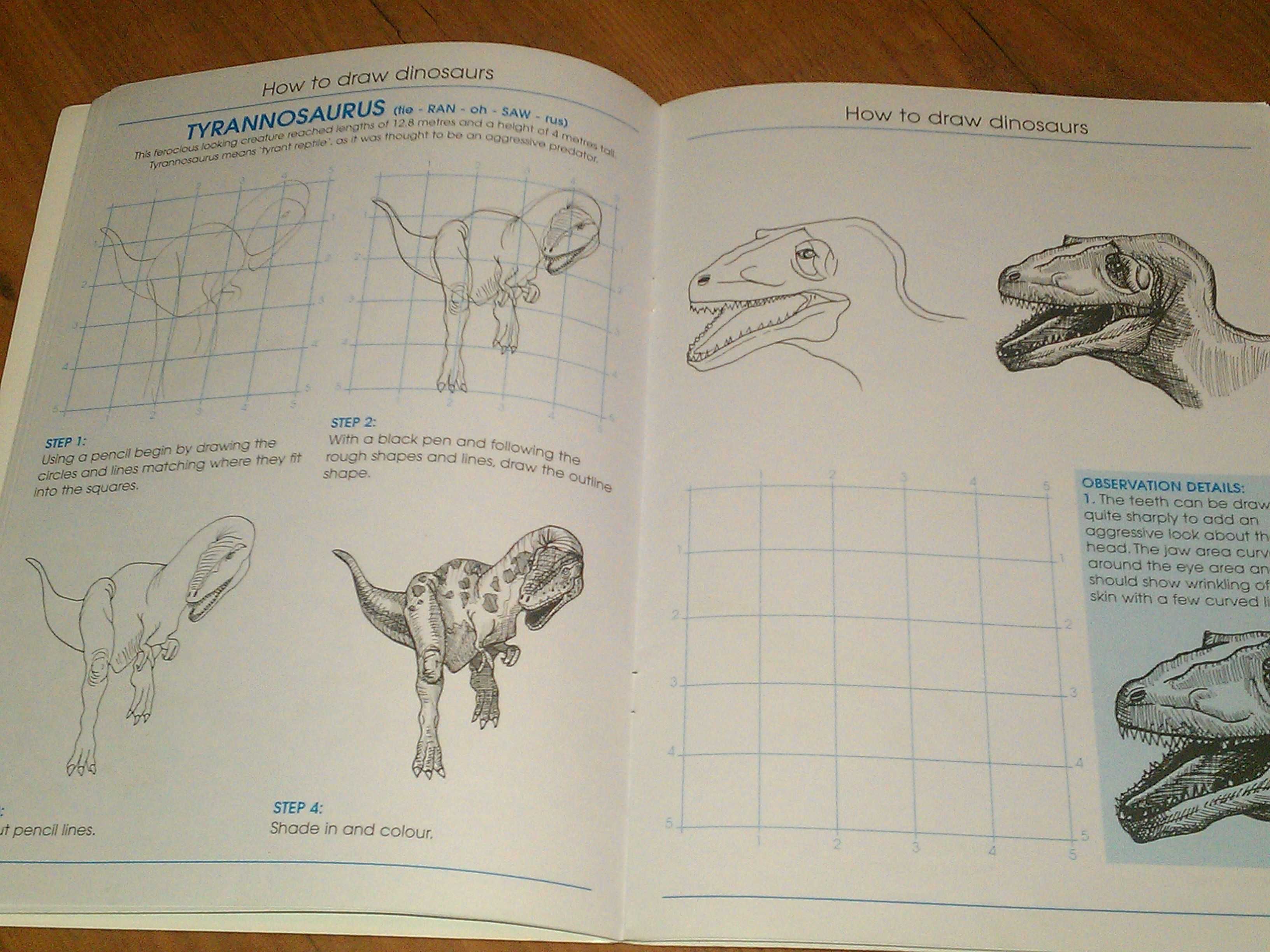How To Draw Dinosaurs - Naucz się rysować dinozaury
