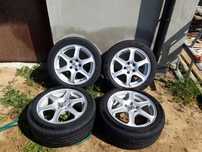 Alufelgi RIAL 15' 5x100 + opony letnie CONTINENTAL 195/50/15