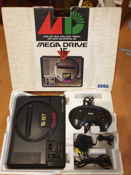 Ігрова приставка Sega mega drive регіон Японія комплект з коробкою