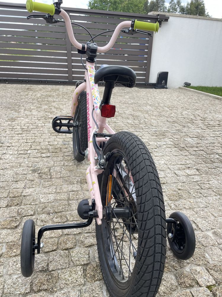 Bicicleta de criança Cannondale 16