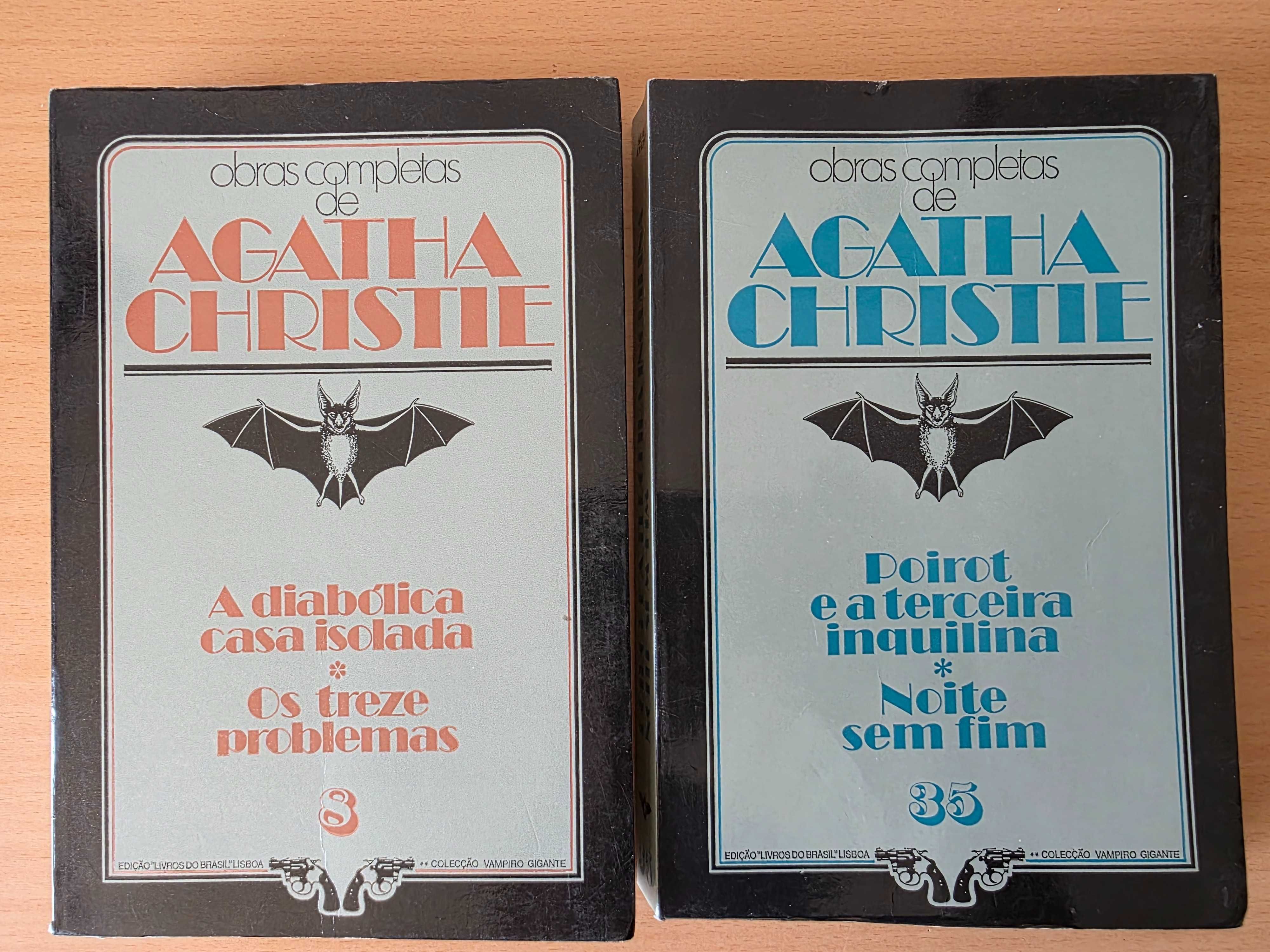 2 livros de Agatha Crhistie