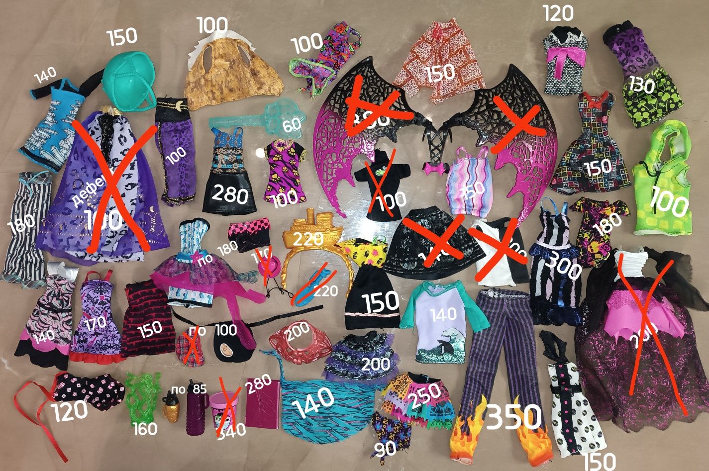 Аксесуари монстер хай monster high взуття одяг