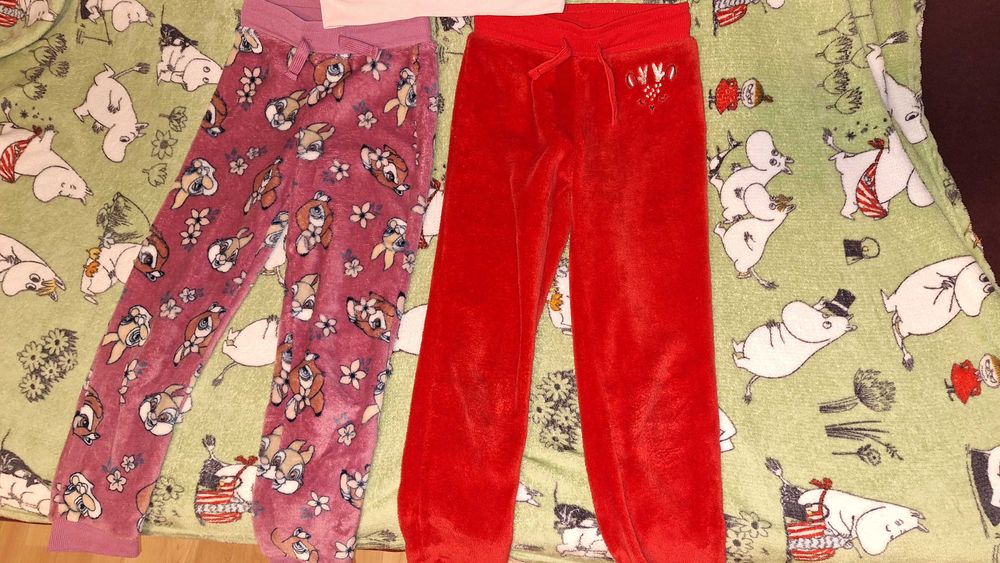 Pluszowa bluza i spodnie Bambi r.122