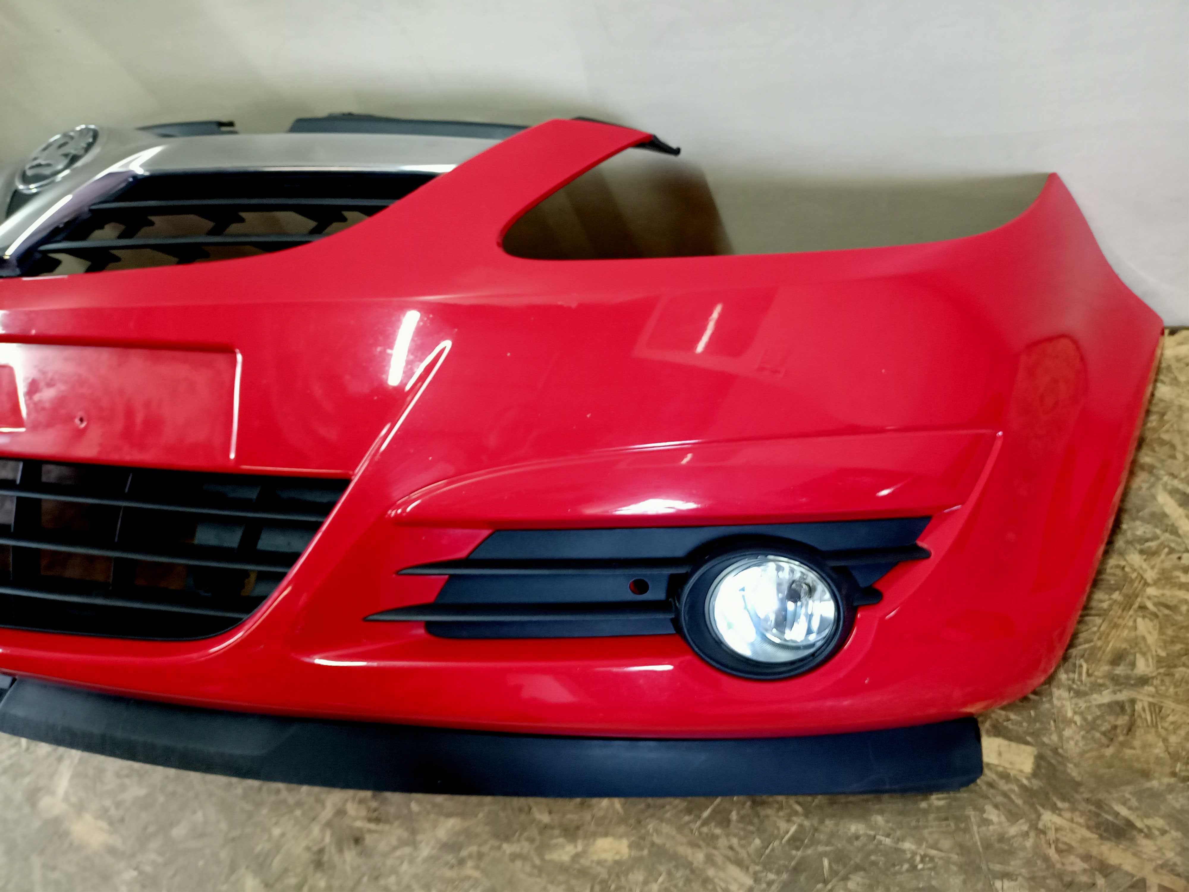 Opel Corsa D zderzak przód przedni kolor Y547 oryginał demontaż ładny