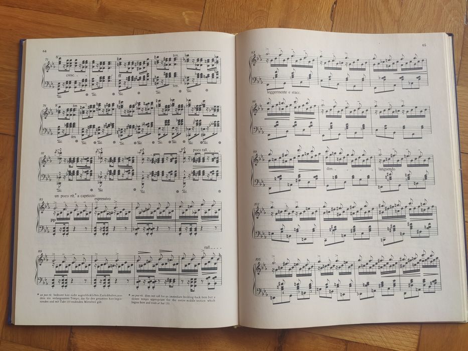 Ferenc Liszt "Studies 1"/Franz Liszt "Etüden 1"