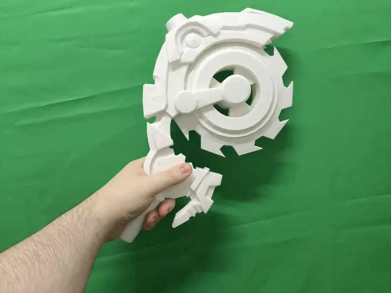 Genshin Impact Fractured Halo | Arma para cosplay/prop da Ineffa