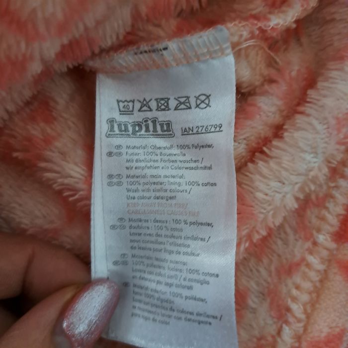 Bluza, Polar z kapturem, lupilu, 62/68