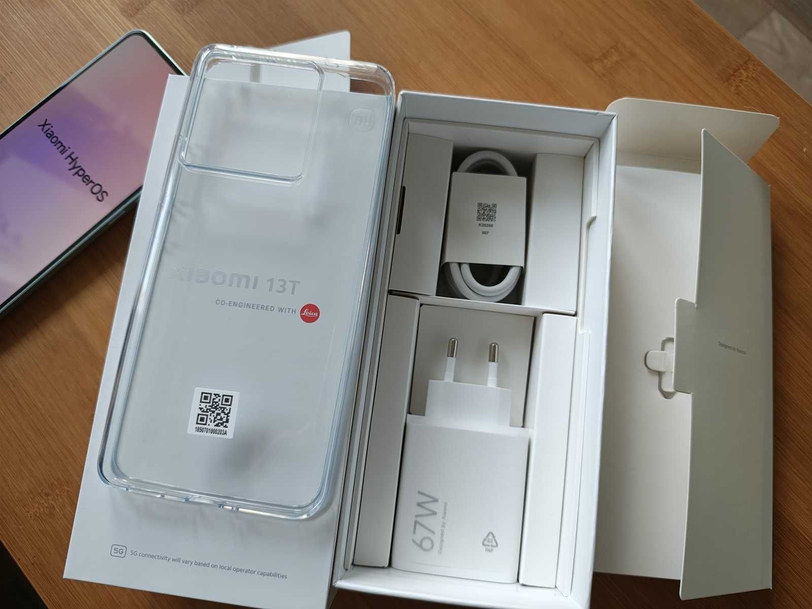 Xiaomi 13T 8/256 Zielony, Super stan, Gw. prod, HyperOS 2, Android 15