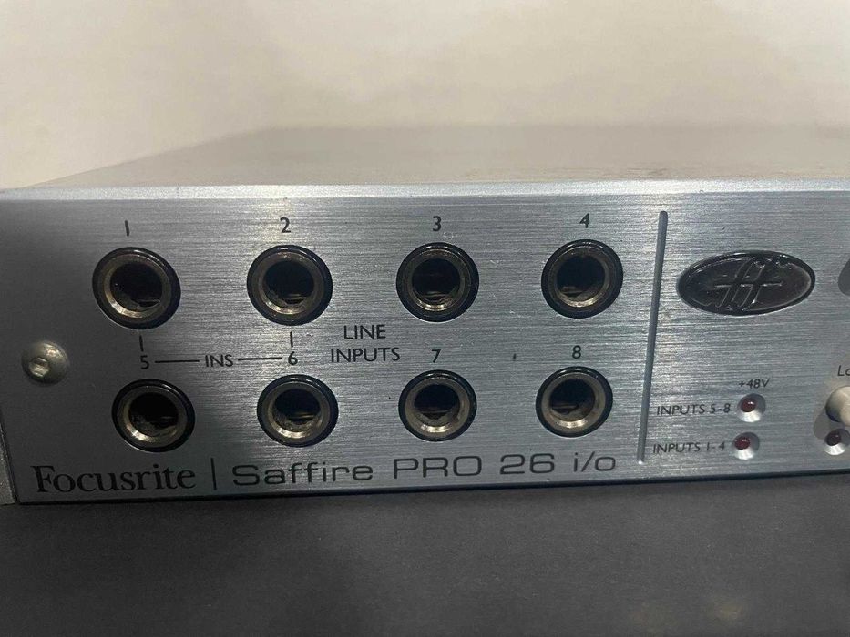 Placa de som Focusrite PRO Saffire como nova, pouco uso.