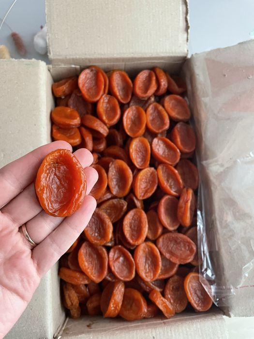 Курага лодочки узбецька натуральна. Сухофрукти, сушені абрикоси