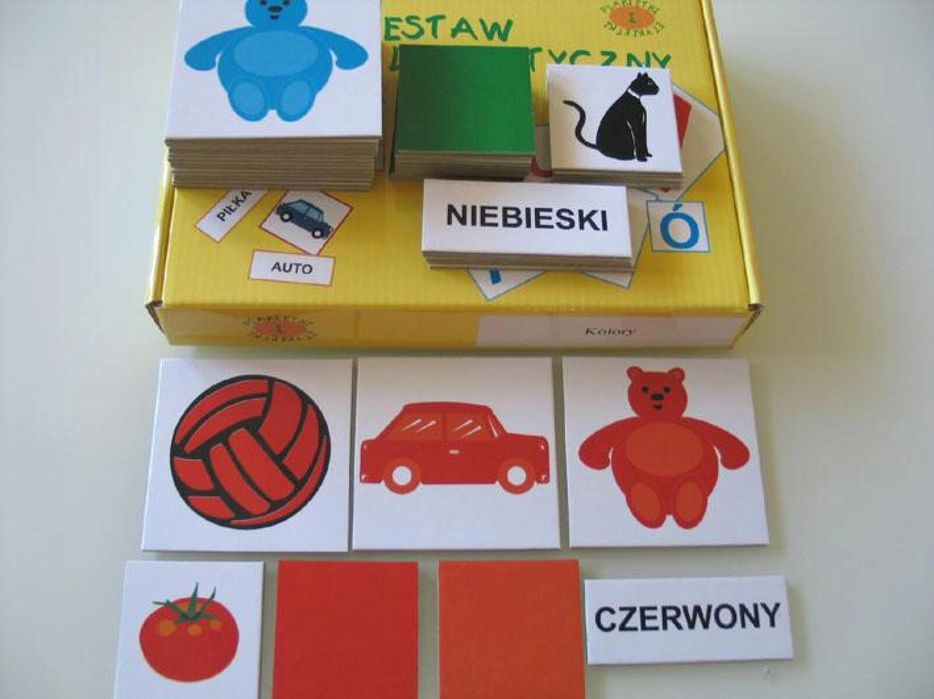 Zestaw dydaktyczny. Kolory Arson praca zbiorowa oprawa: pudełko