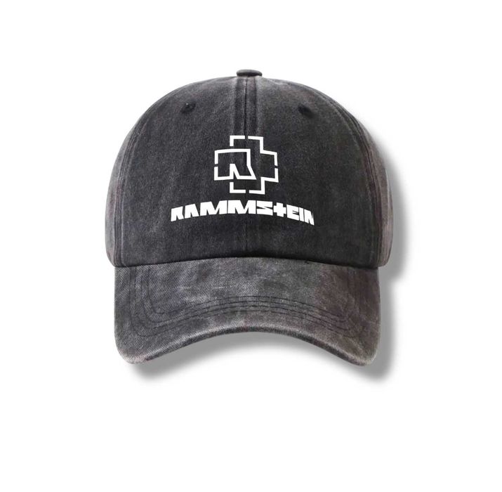 Gratka dla fanów czapka z daszkiem Rammstein rock metal uniwersalna