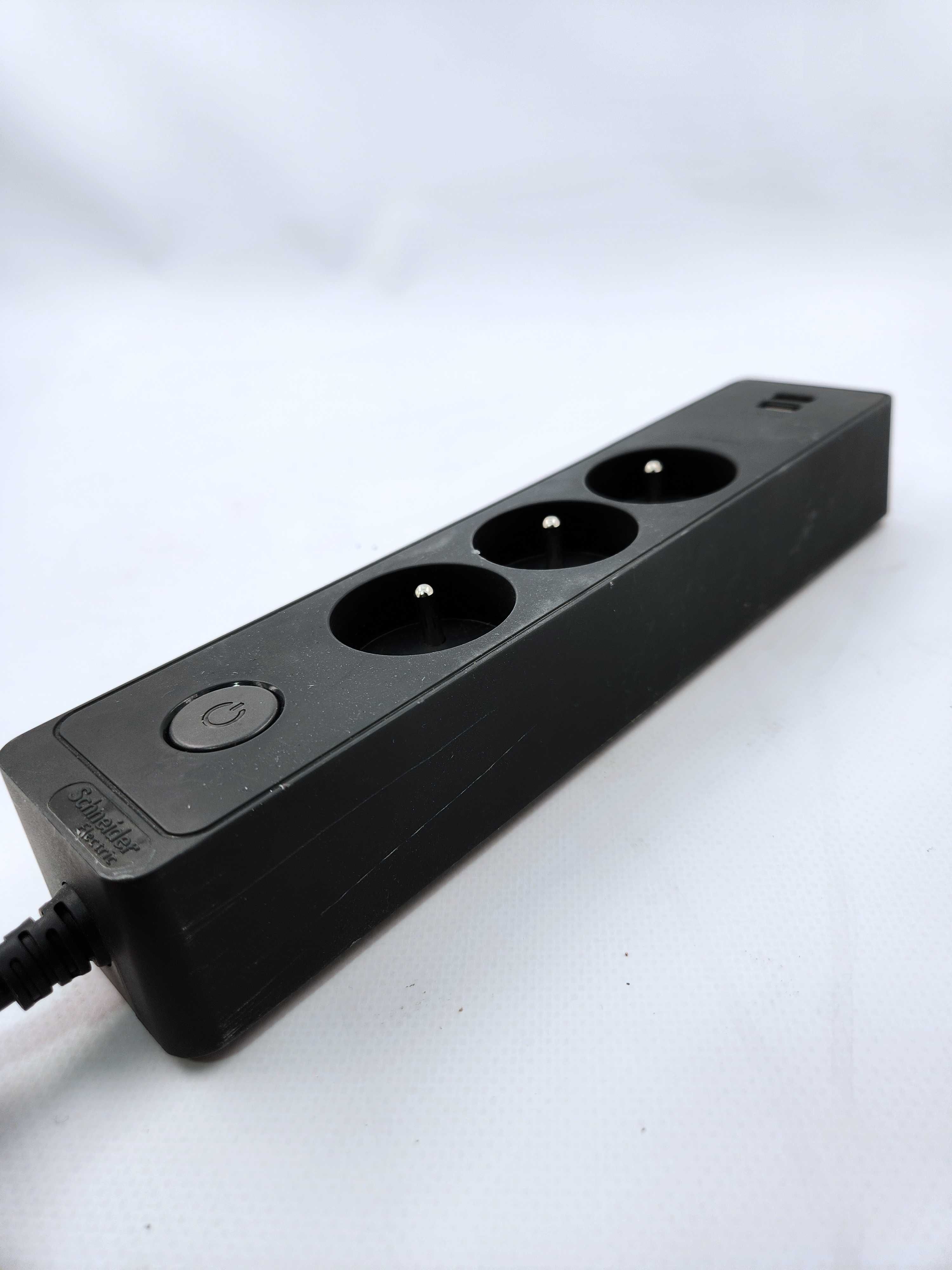 Розетка з USB Schneider ST933U1B – заряджайте пристрої! (2036)