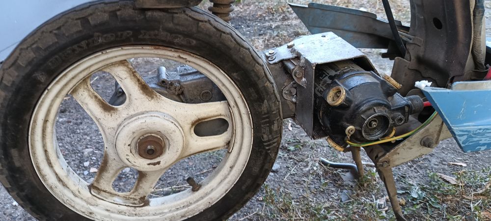 Саморобний електричний скутер