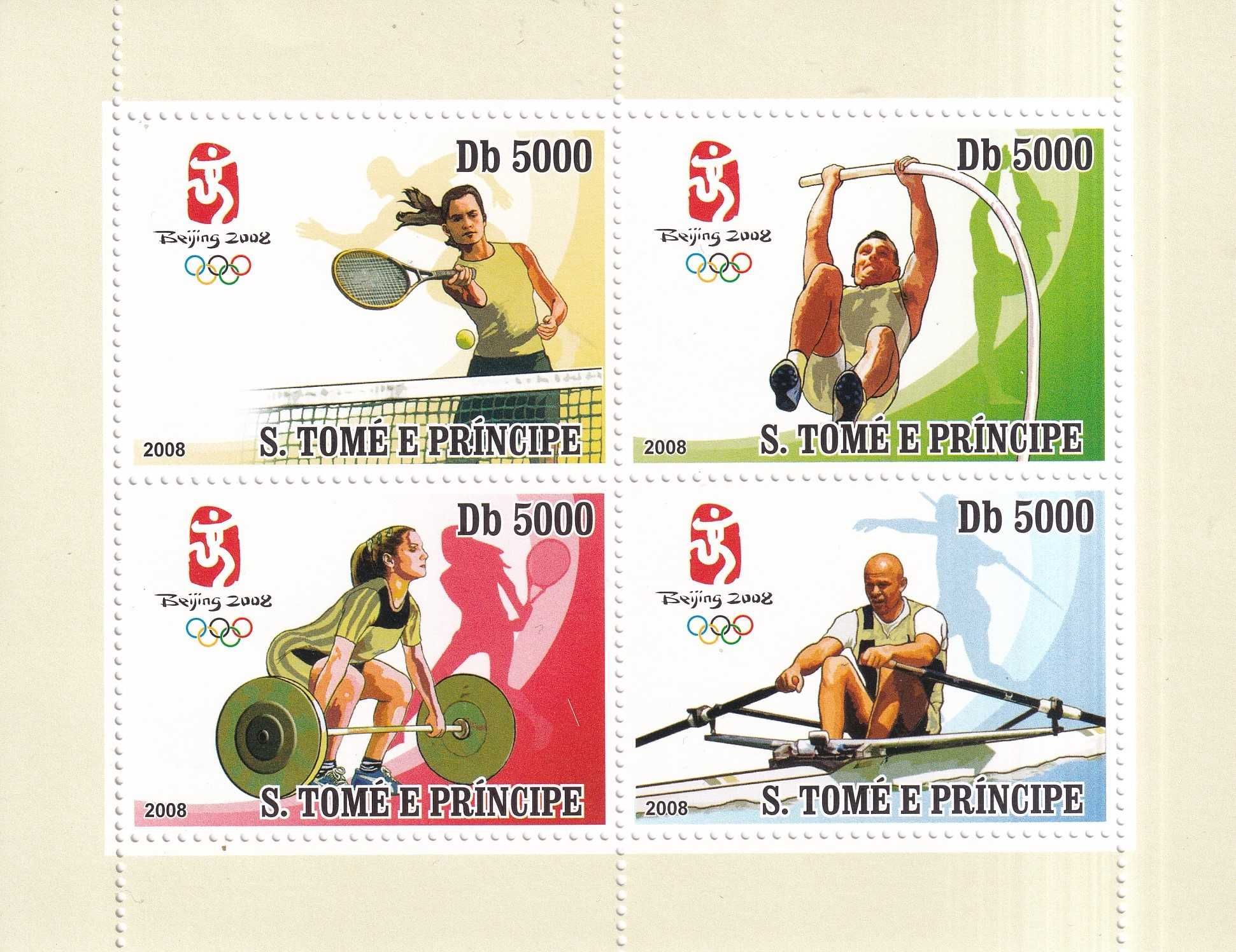 znaczki pocztowe - WŚTiK 2008 cena 5,90 zł kat.10€ - sport