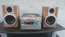 Mini Hi-Fi Sony minidisc i cd