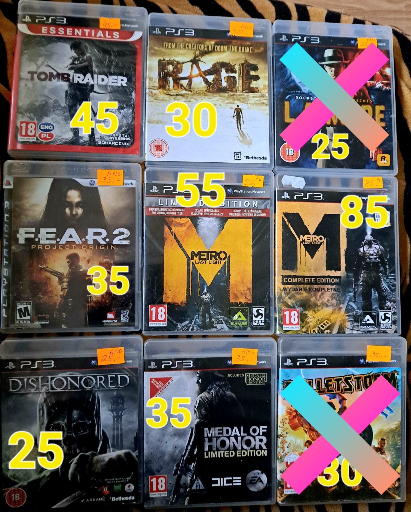 gry na ps3 ,różne, metro, eyepet, diablo