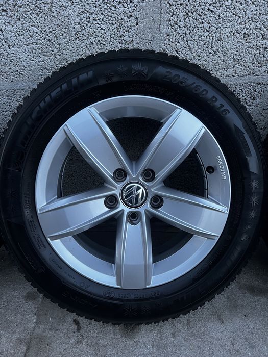 Alufelgi R16 5x112 Ori VW Golf Touran Caddy Sportsvan zimowe 205/60/16