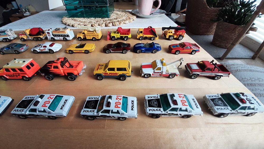 Kolekcja resoraków Matchbox, Siku, Majorette