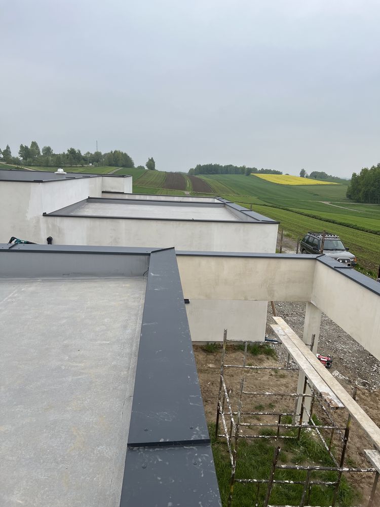 Hydroizolacje Dachy Płaskie Tarasy Epdm firestone Resitrix papa inne