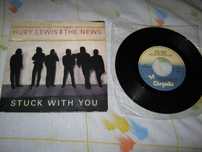 Huey Lewis & The News Stuck With Me Vinil Single Anos 80