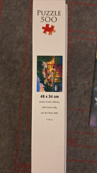 Puzzle Trefl 500 Jezioro Como Włochy