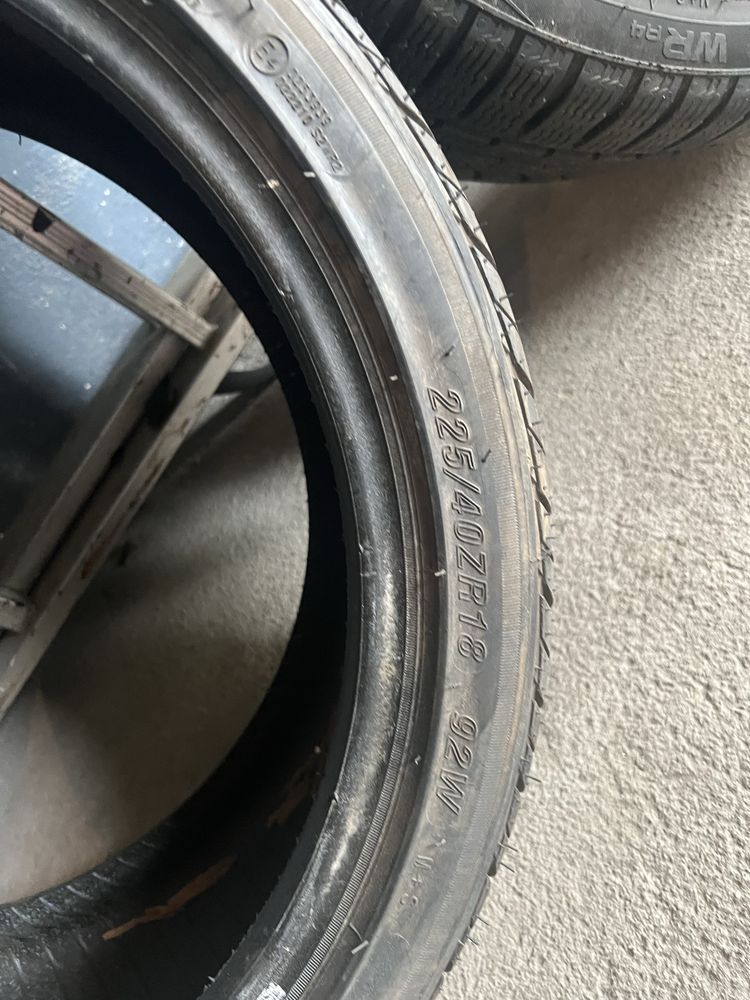 Opony Letnie 225/40 R18 JAK NOWE
