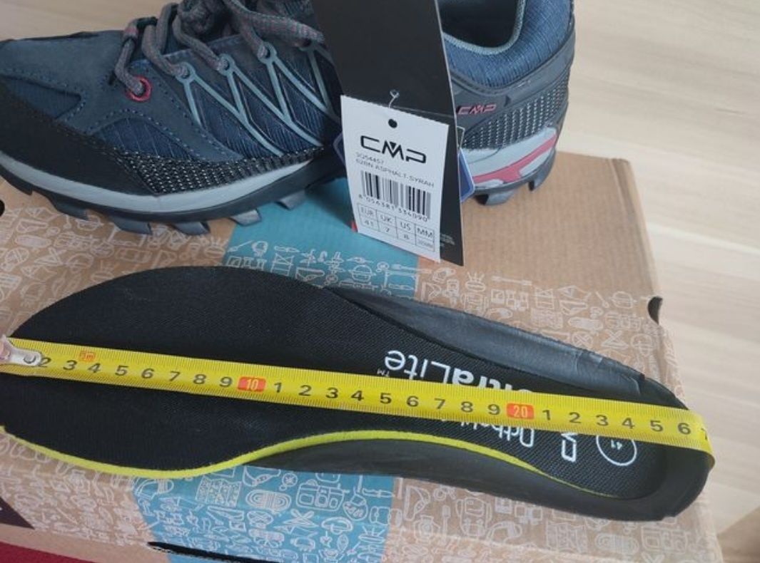 Buty męskie trekkingowe CMP Rigel Low WP r.41 oryginalne okazja nowe